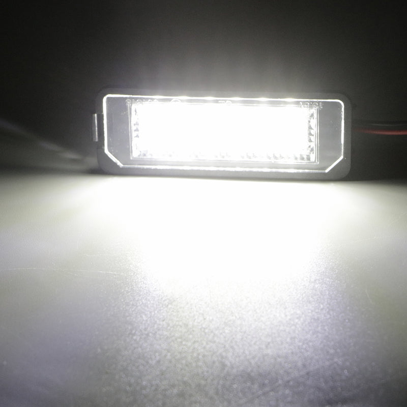 Lampada Led para Placas 2Pcs 12V 6500K VW Golf MK4 MK5 MK6 Passat Polo
